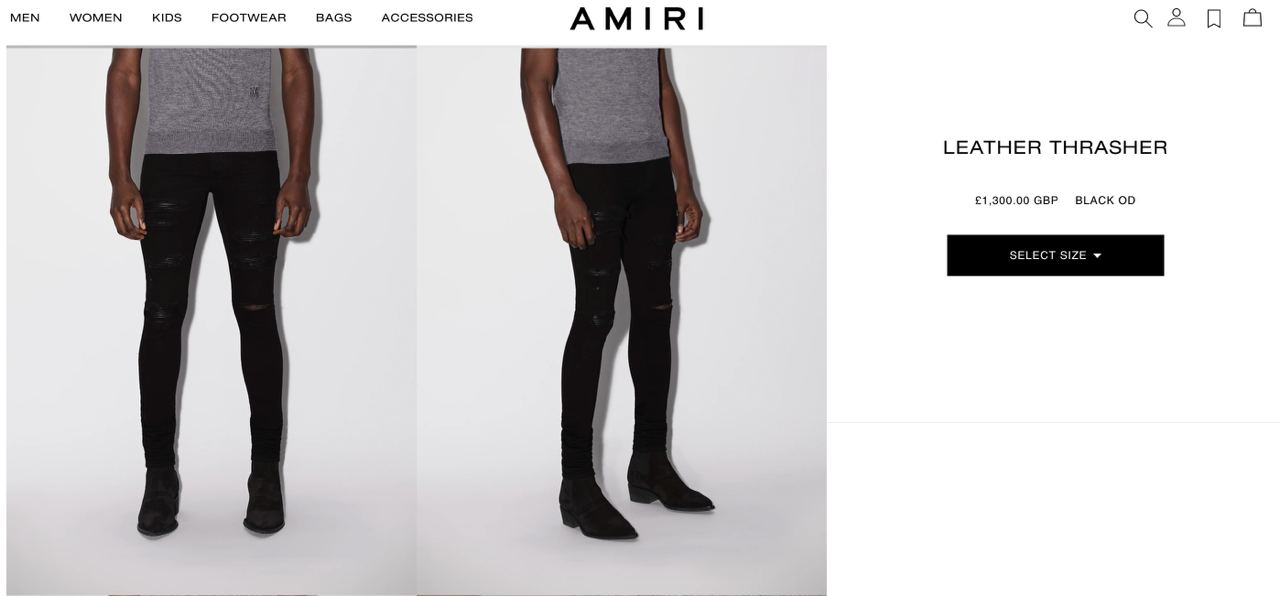 Джинсы Amiri