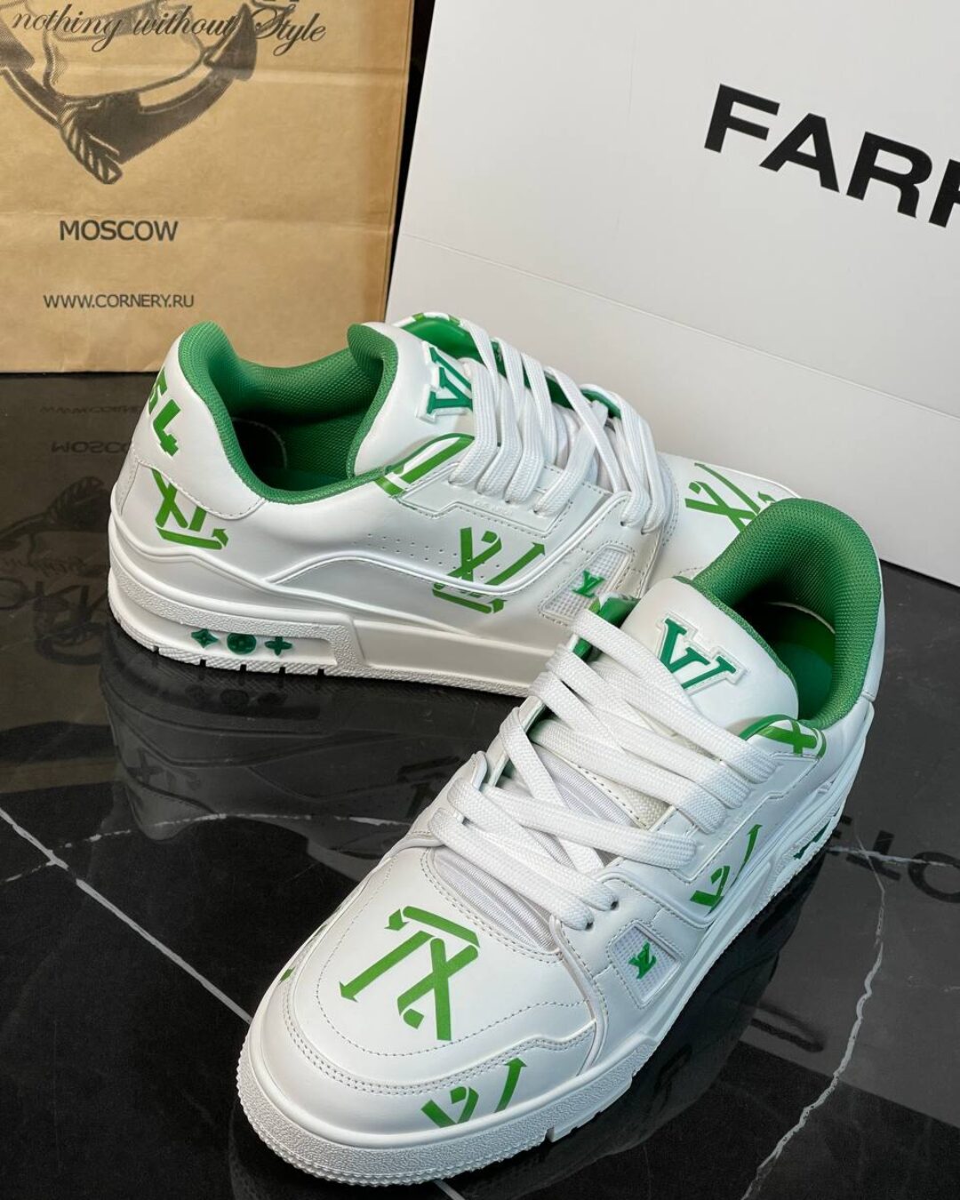 Кроссовки Louis Vuitton Trainer — фото 3