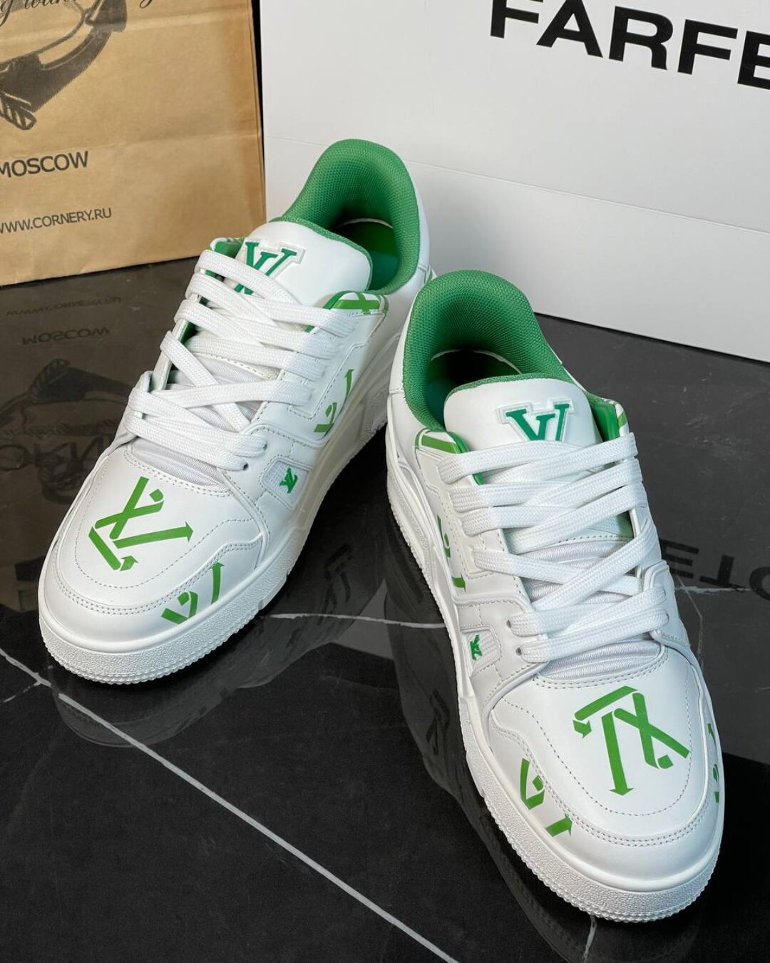 Кроссовки Louis Vuitton Trainer — фото 8
