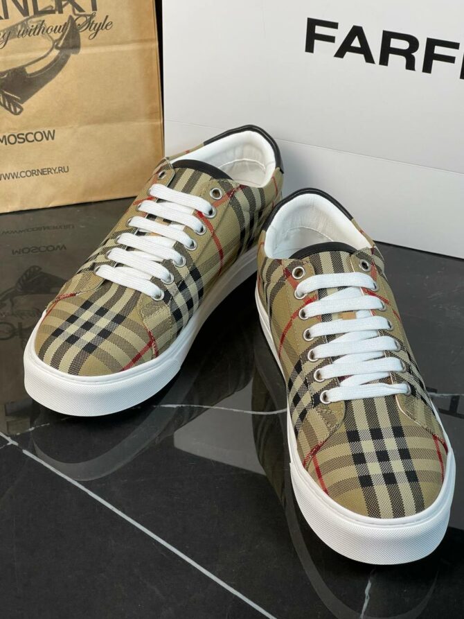 Кеды Burberry