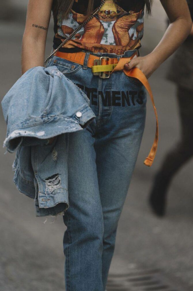 Джинсы Vetements