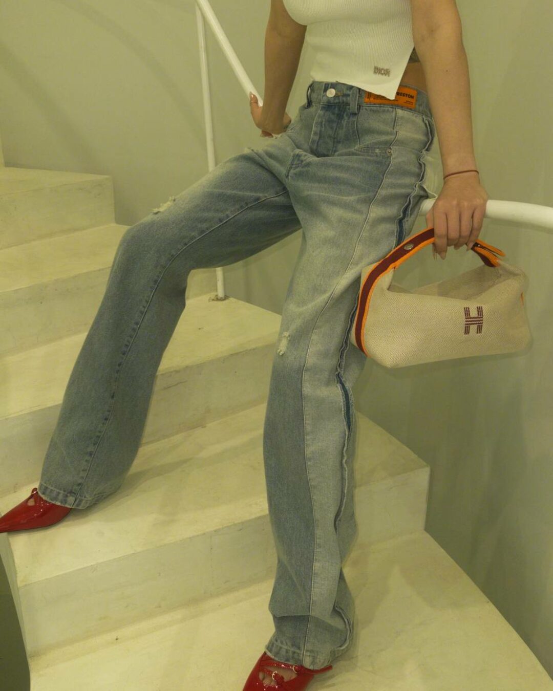 Джинсы Heron Preston