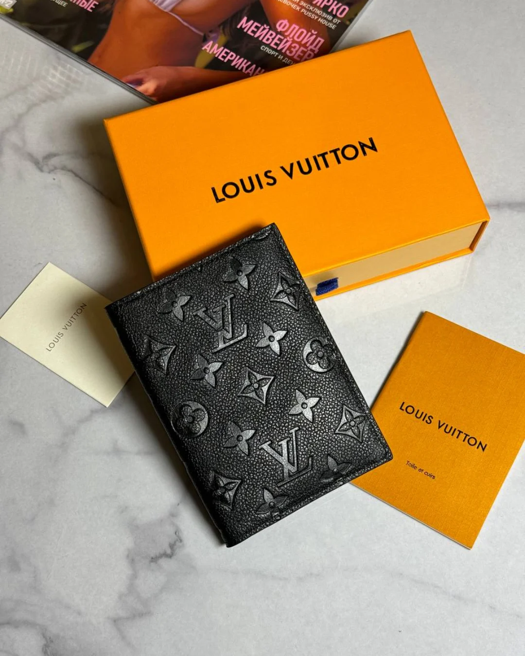 Обложка для паспорта Louis Vuitton (Premium)