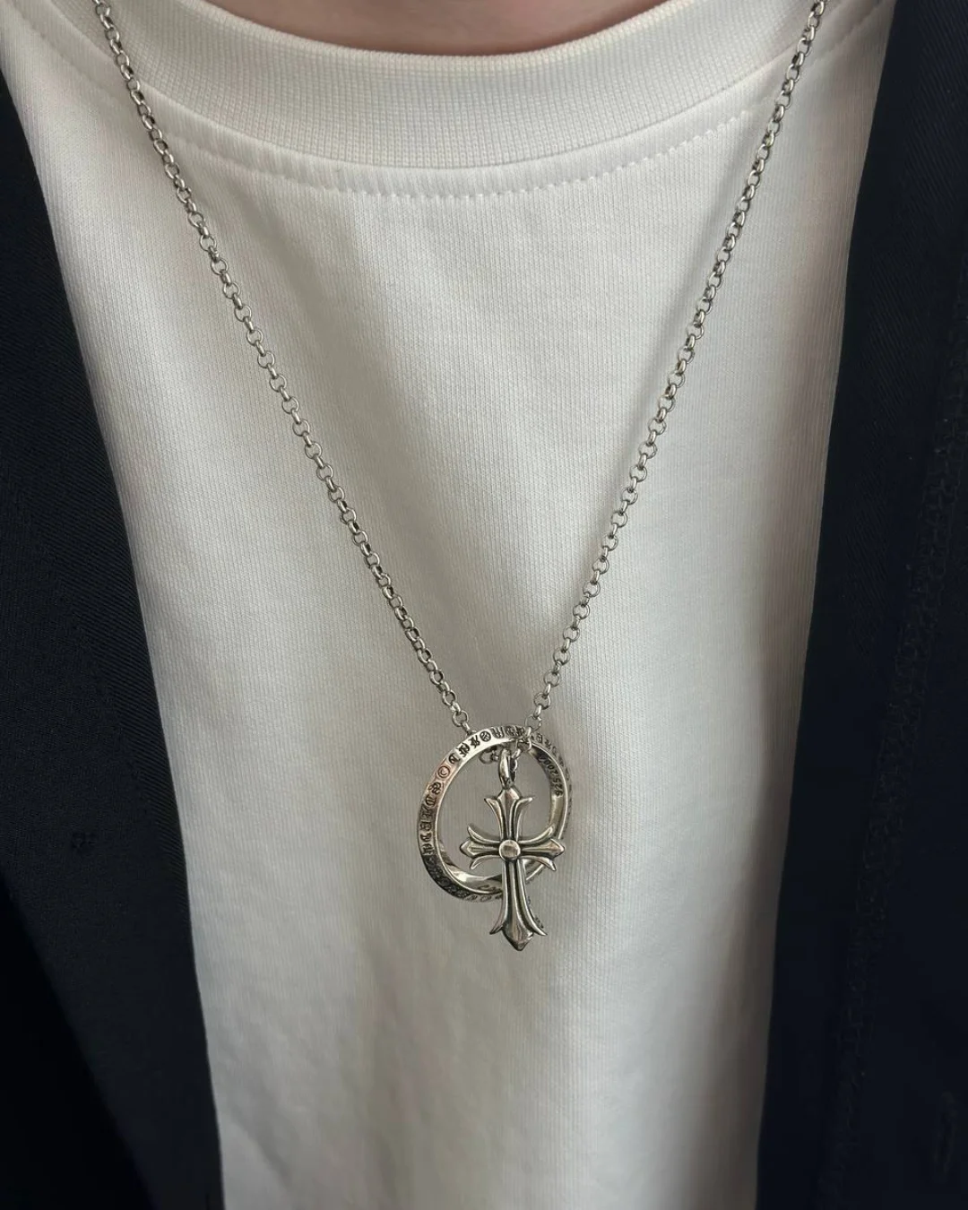 Колье Chrome Hearts