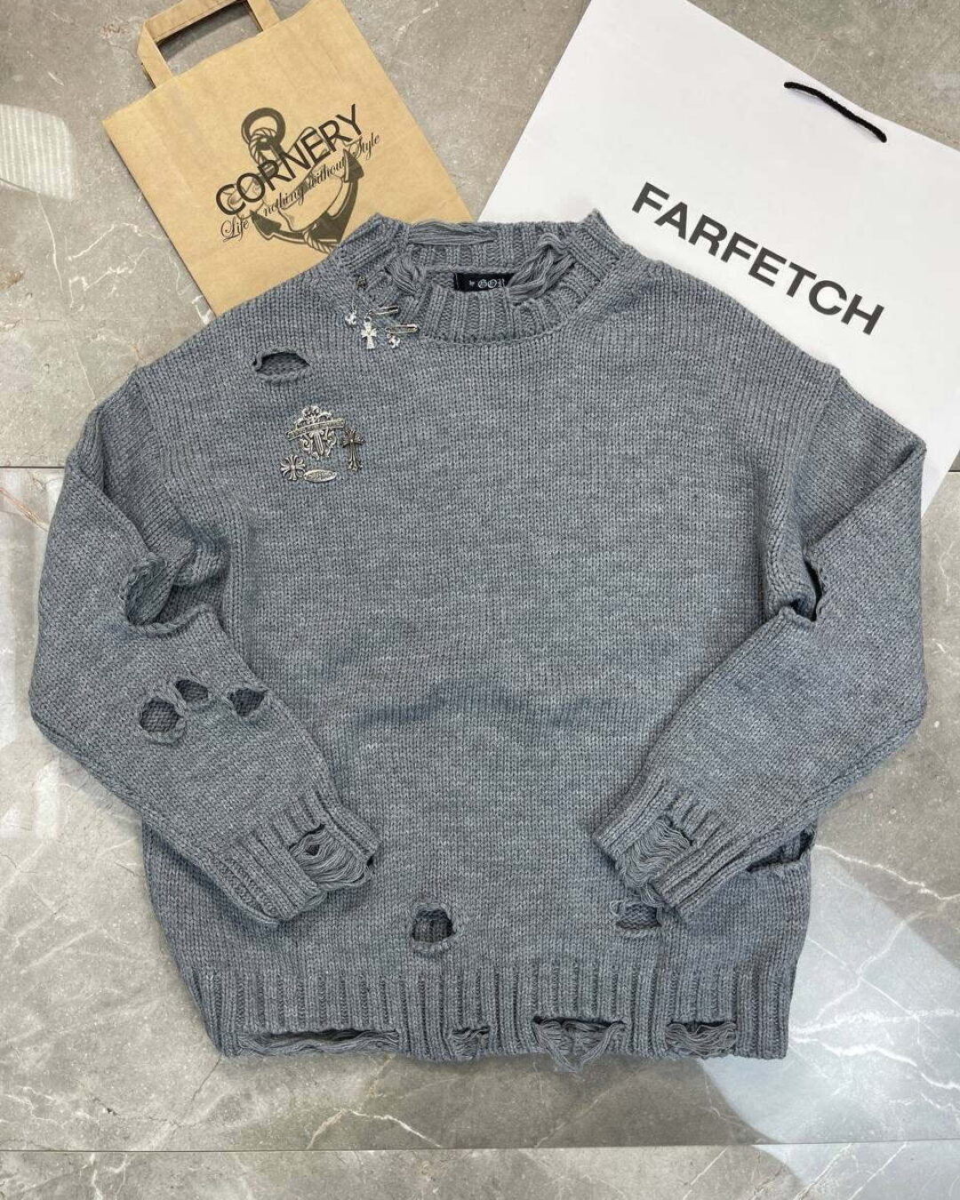 Свитер Chrome Hearts