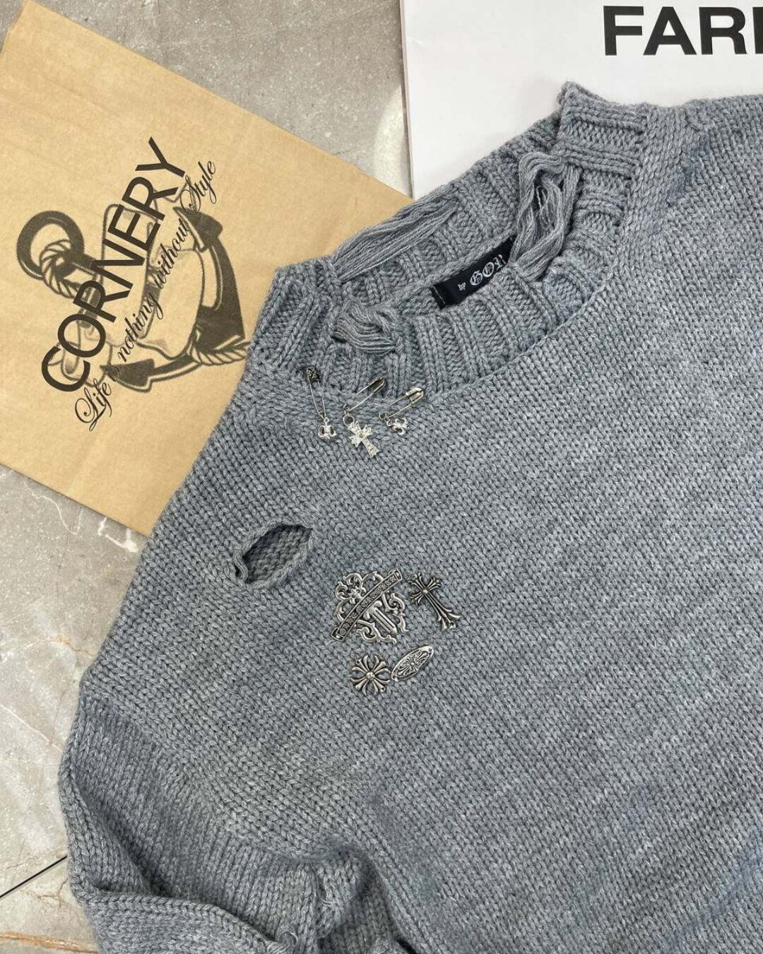 Свитер Chrome Hearts