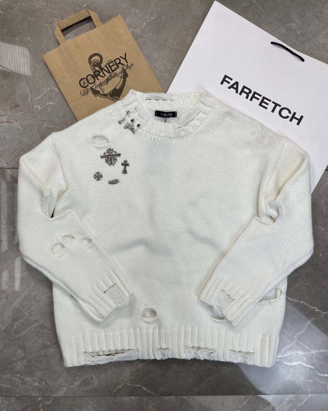 Свитер Chrome Hearts