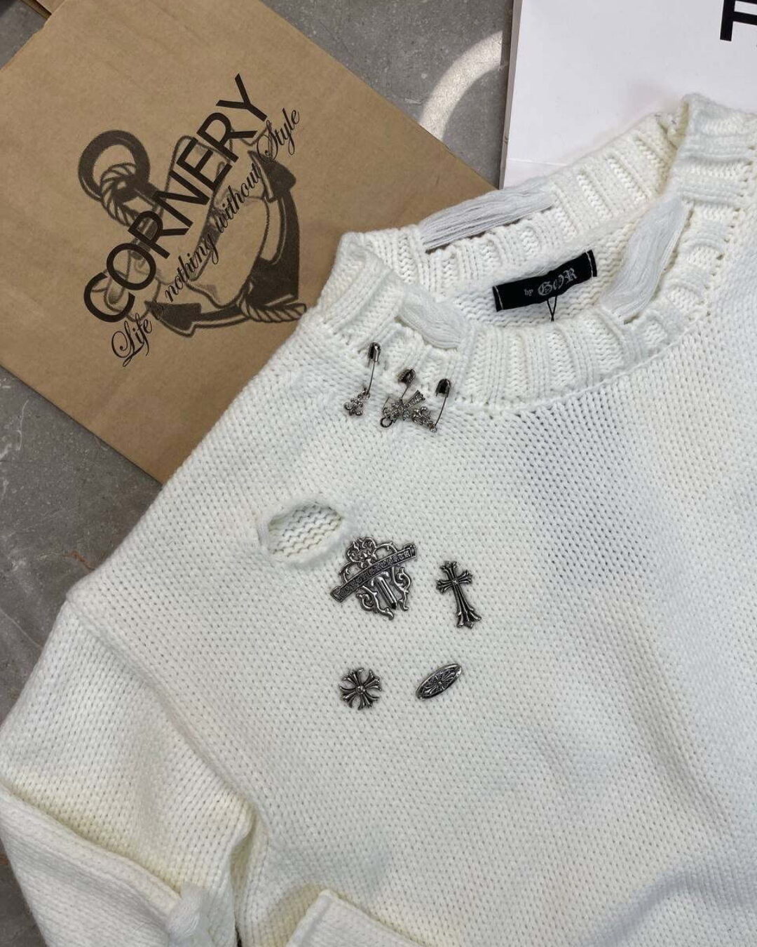 Свитер Chrome Hearts