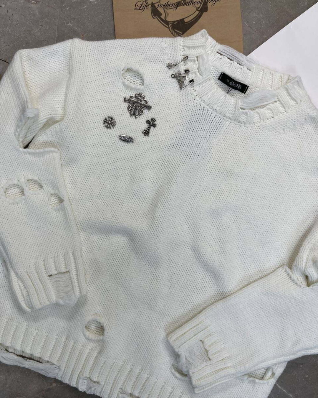 Свитер Chrome Hearts