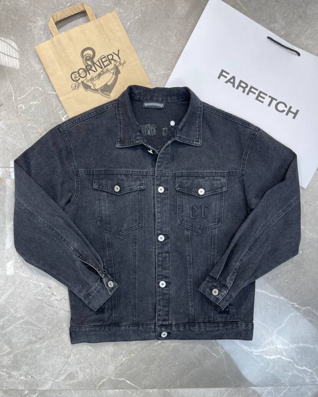 Джинсовка Chrome Hearts