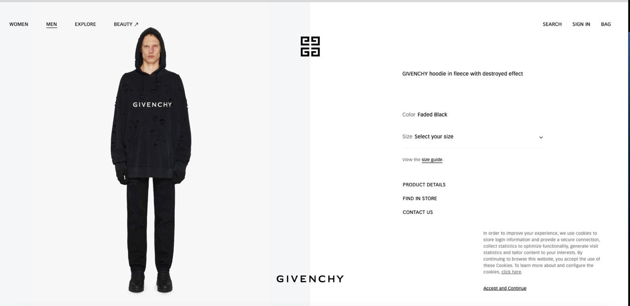 Худи Givenchy
