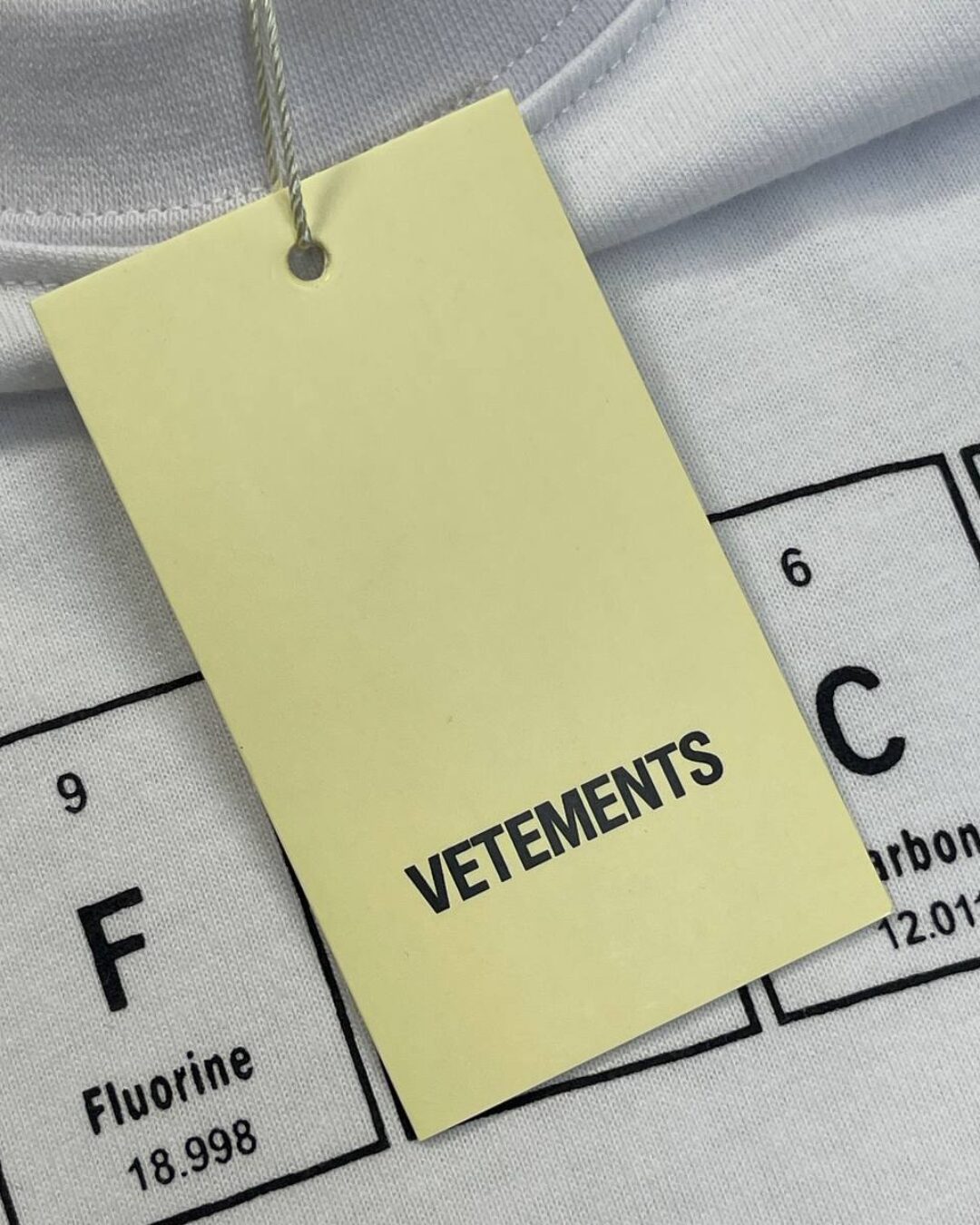 Футболка Vetements Chemistry — фото 6