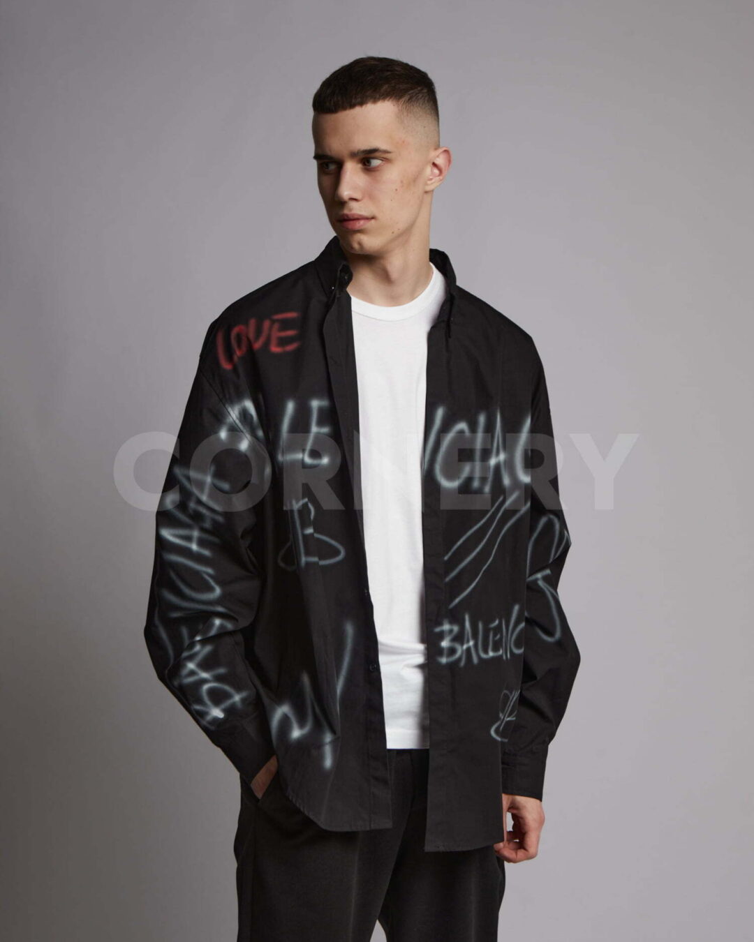 Рубашка Balenciaga — фото 3