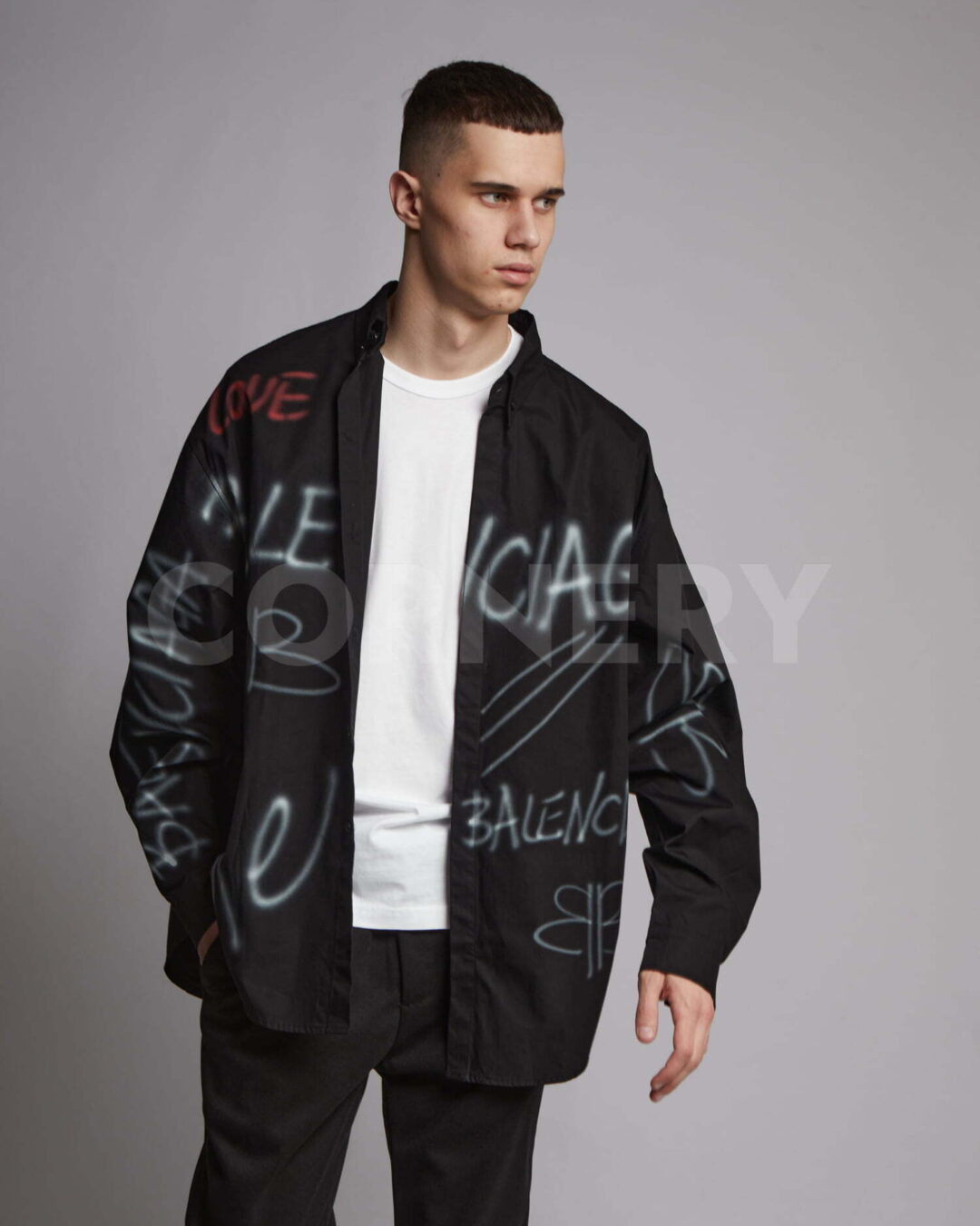 Рубашка Balenciaga — фото 4