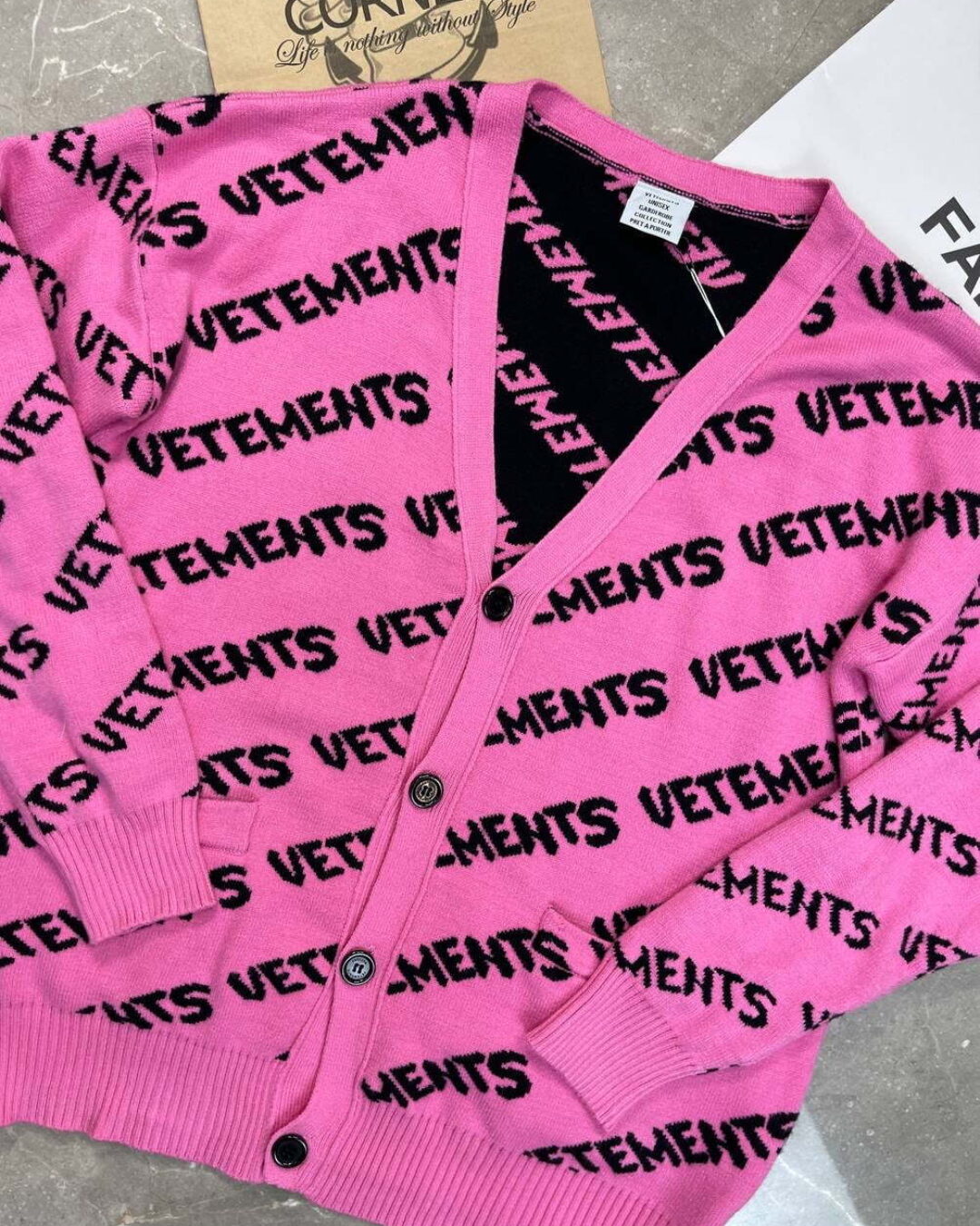 Кардиган Vetements — фото 5