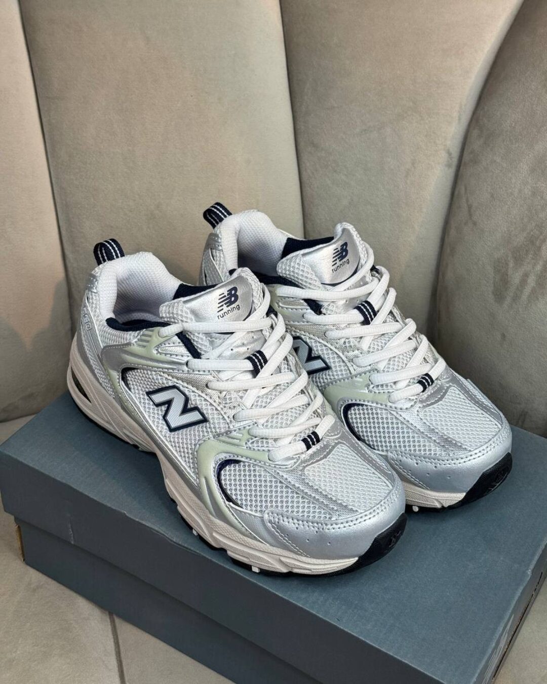 Кроссовки New Balance 530 White Natural Indigo
