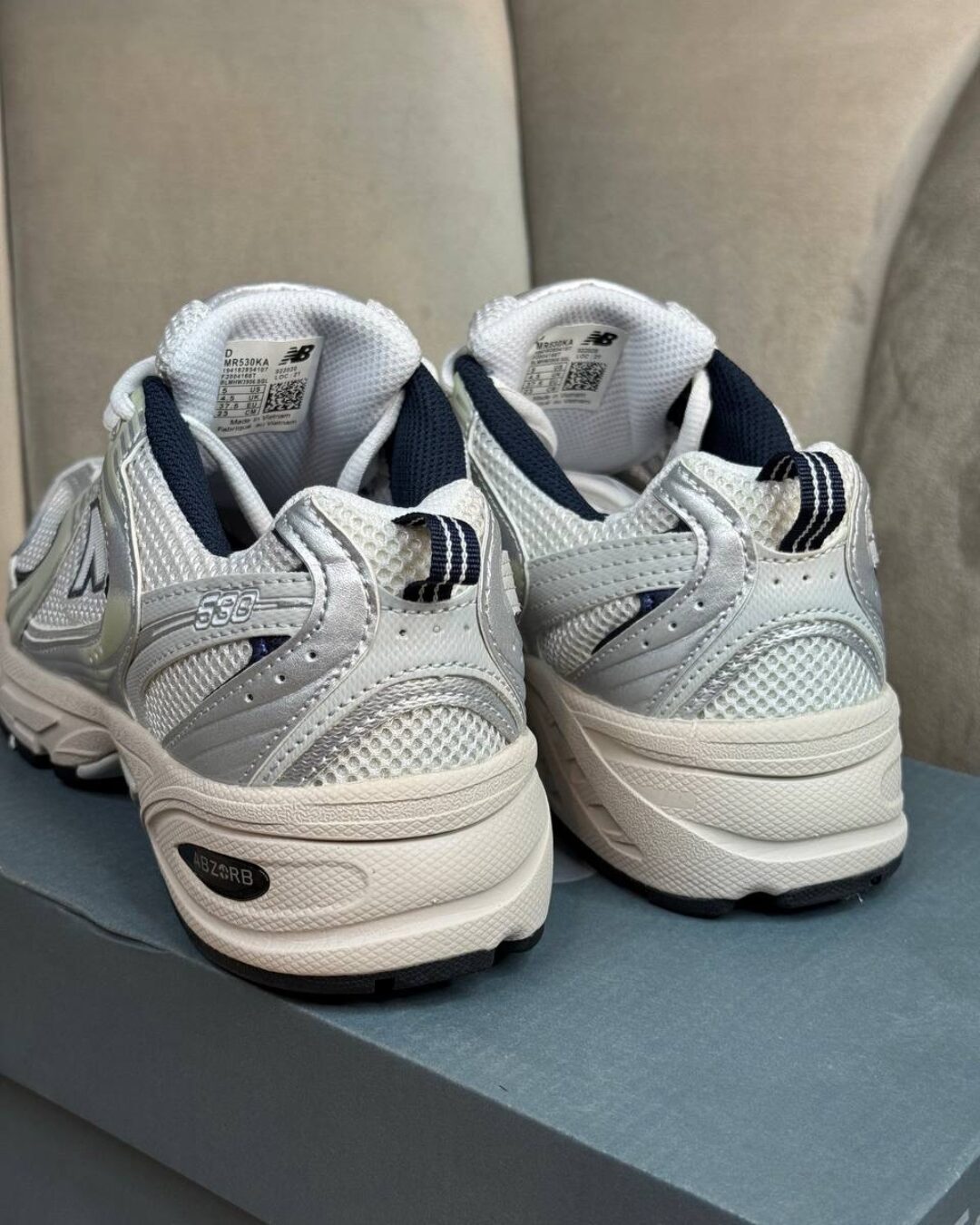 Кроссовки New Balance 530 White Natural Indigo