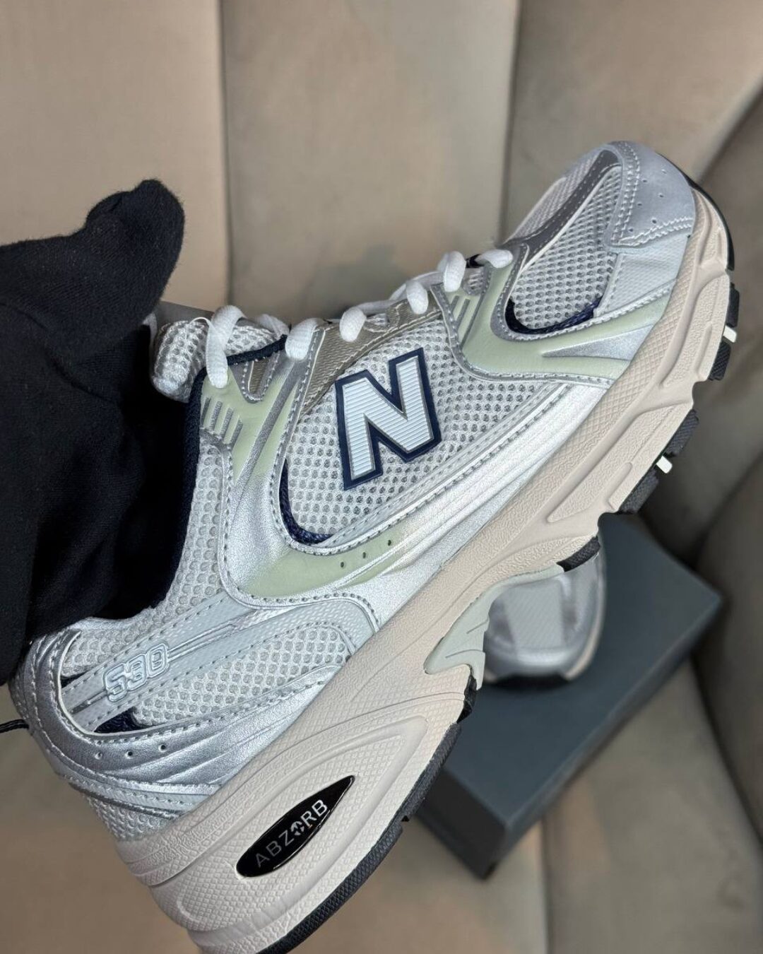 Кроссовки New Balance 530 White Natural Indigo