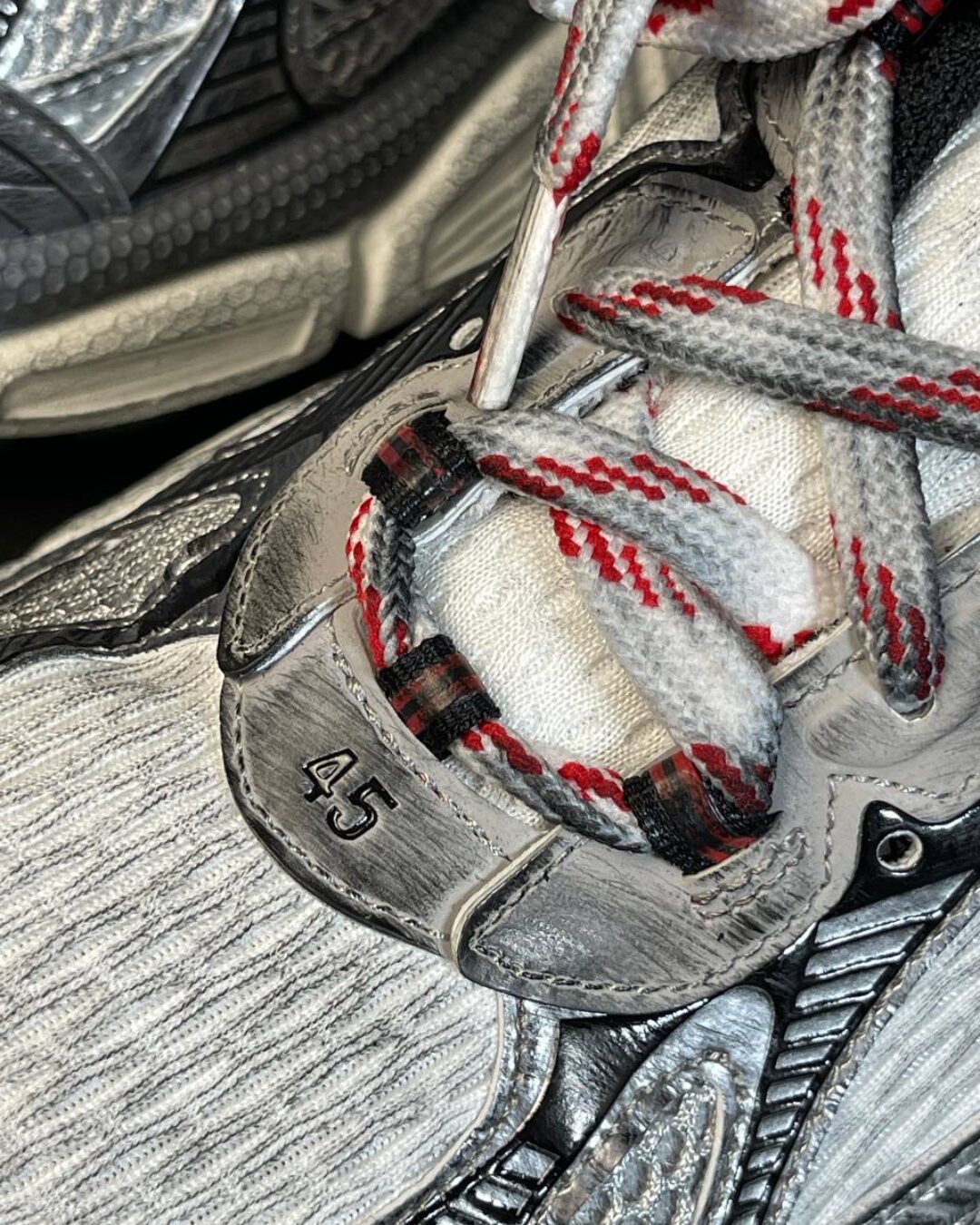 Кроссовки Balenciaga 3XL Sneaker Worn-Out - Grey — фото 8