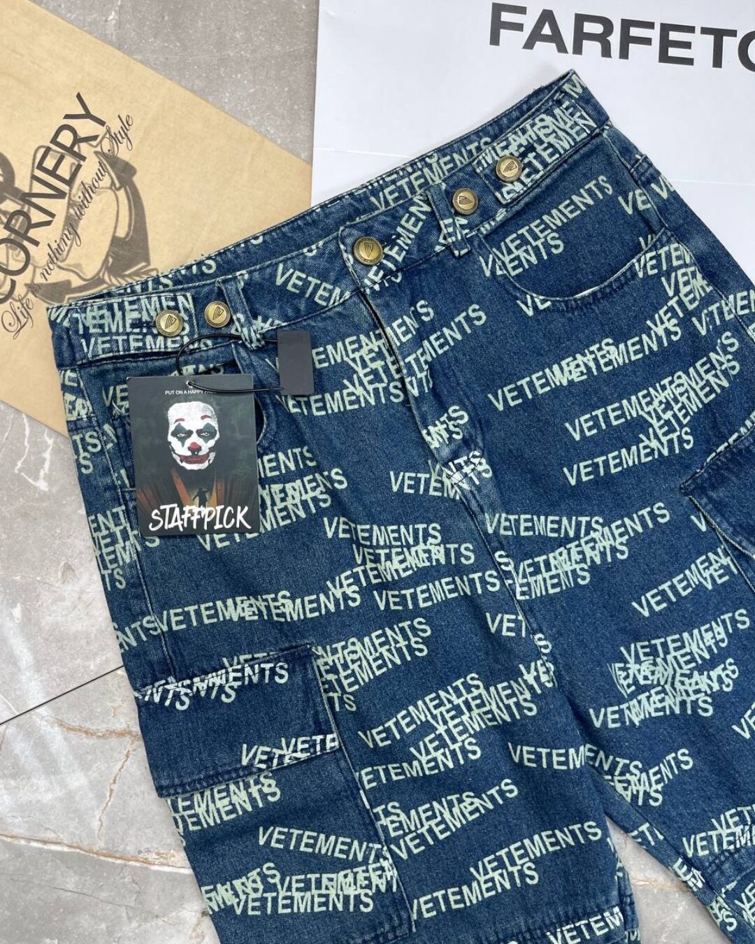 Джинсы Vetements — фото 4