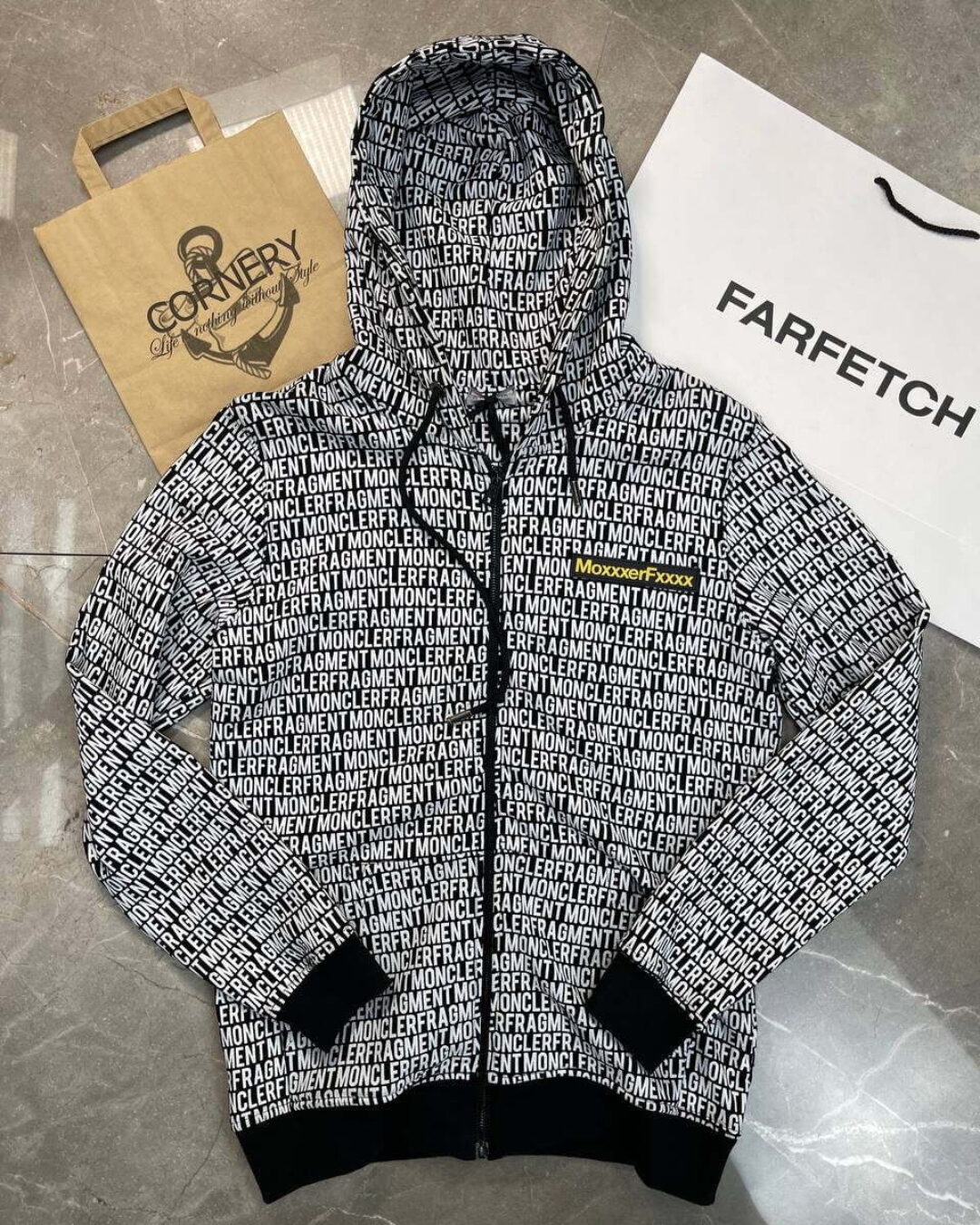 Zip-Худи Moncler (дисконт)