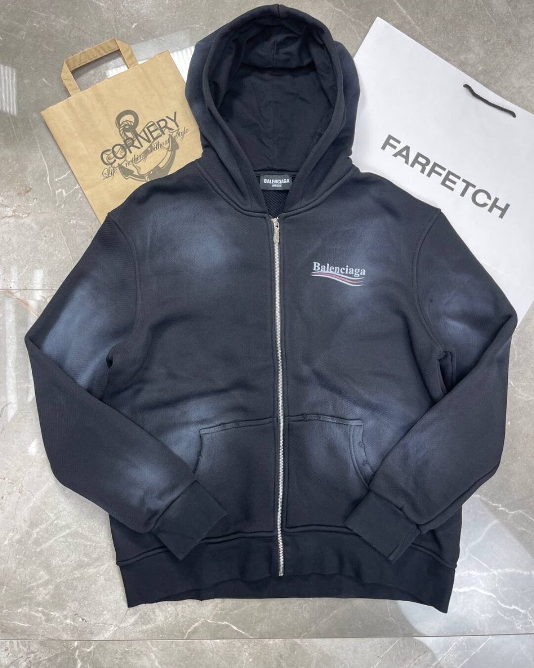 Zip-Худи Balenciaga