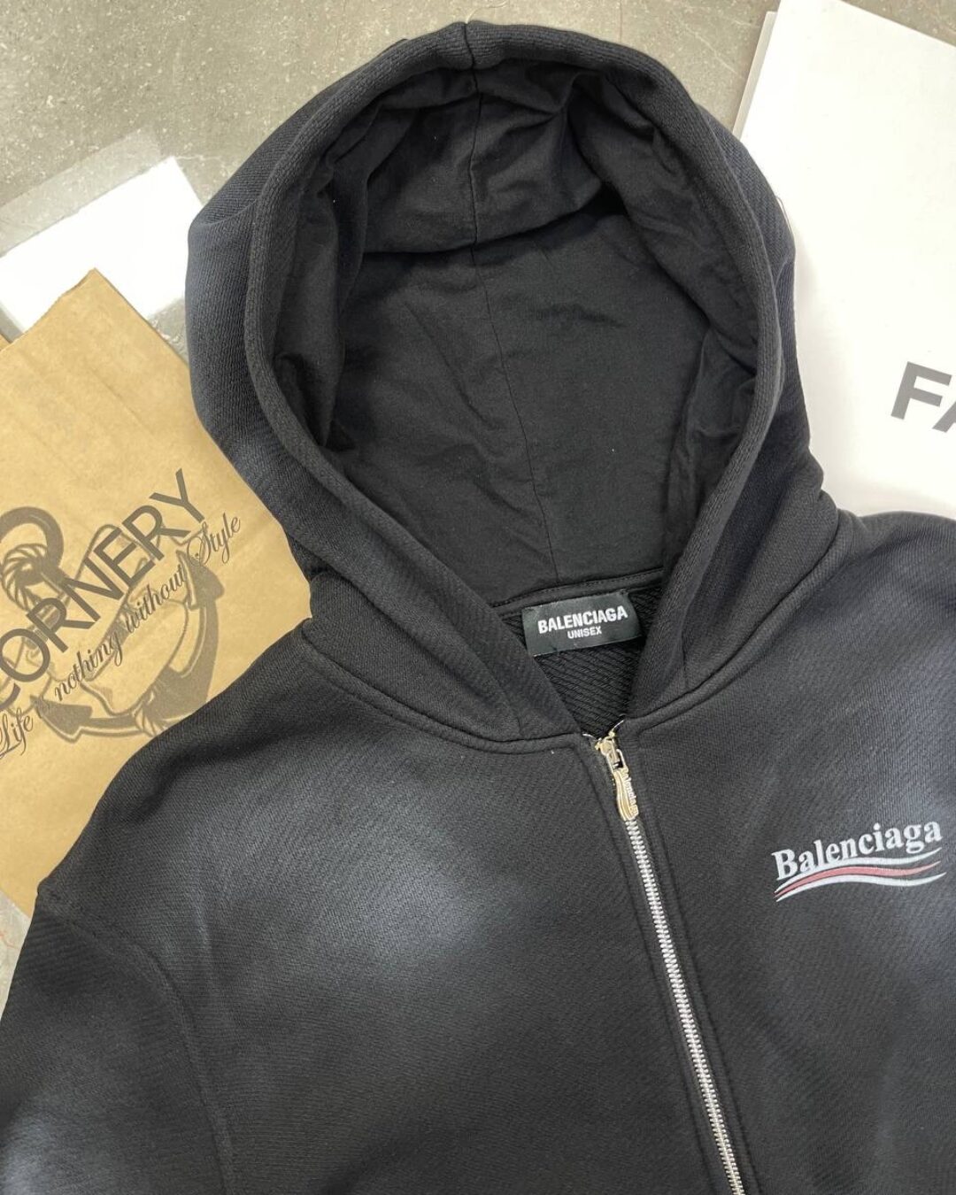Zip-Худи Balenciaga
