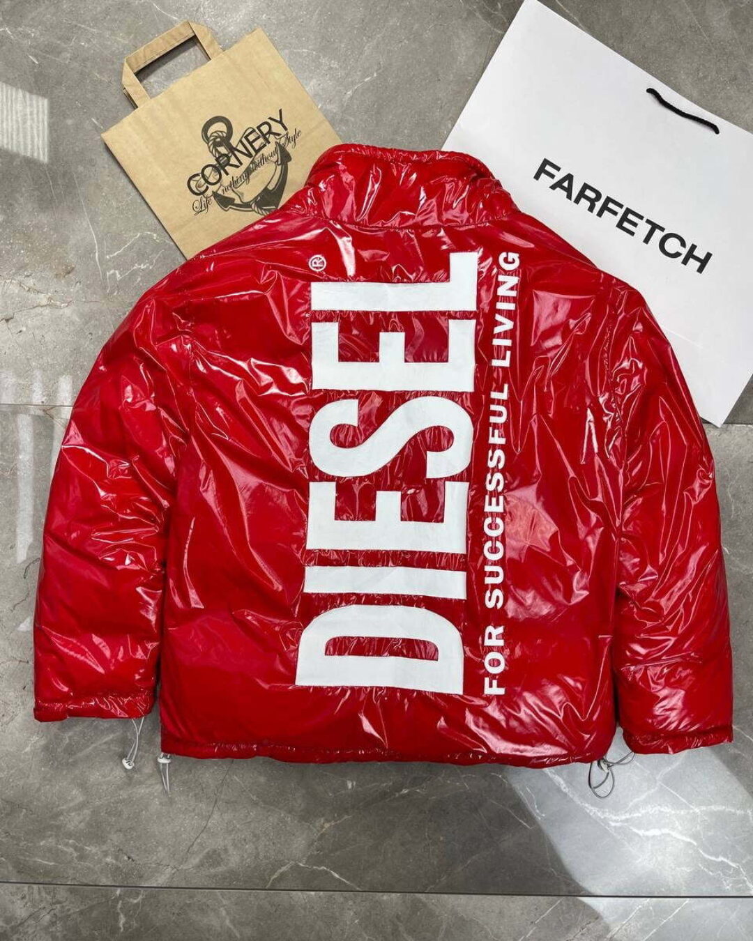 Пуховик Diesel (двусторонний)