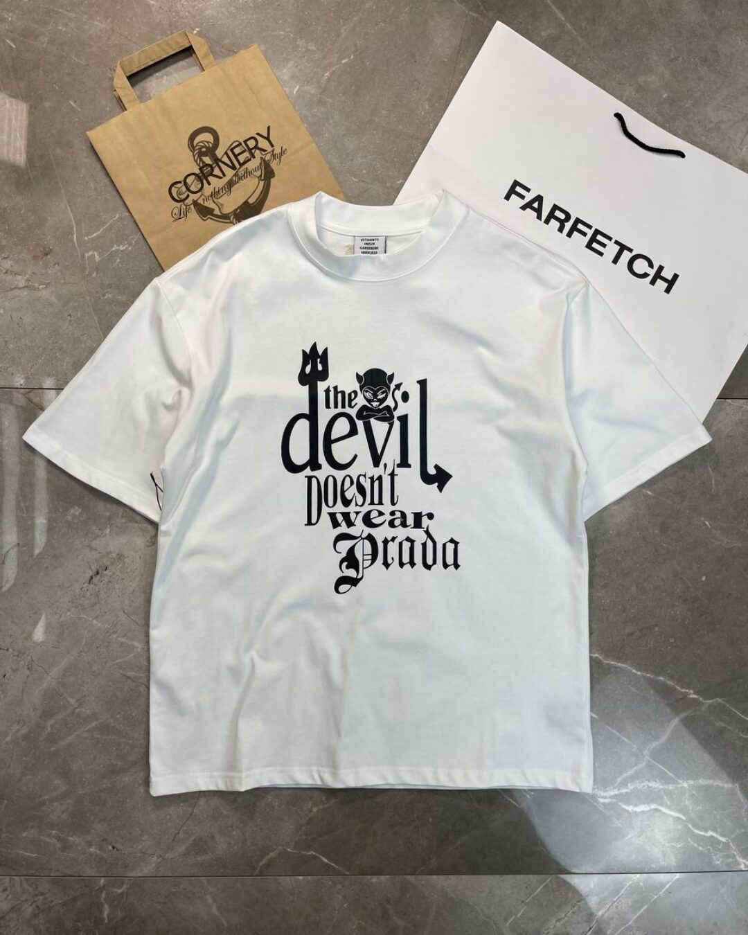 Футболка Vetements Devil