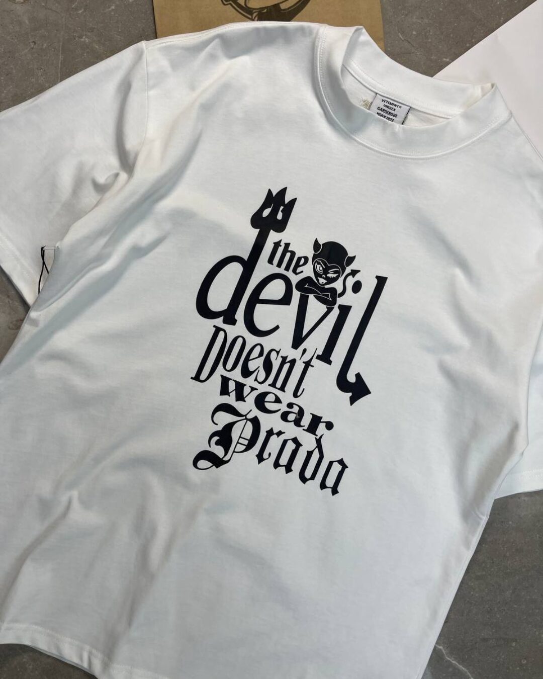 Футболка Vetements Devil — фото 5