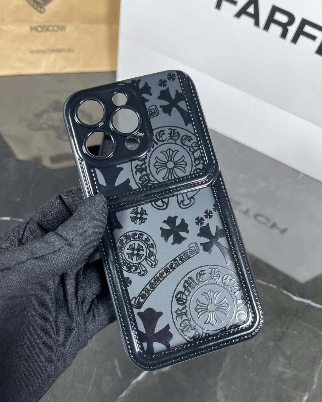 Чехол Chrome Hearts (IPhone 15 Pro Max)