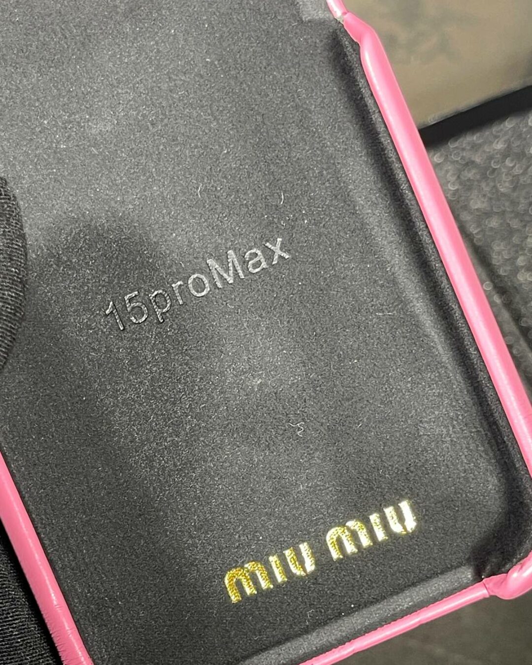 Чехол Miu Miu (IPhone 15 Pro Max)
