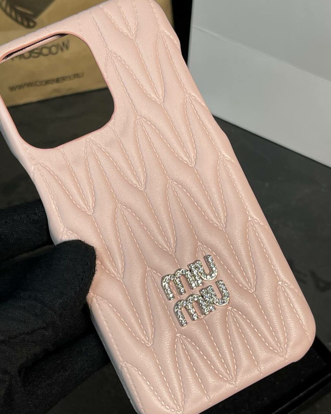 Чехол Miu Miu (IPhone 15 Pro Max)