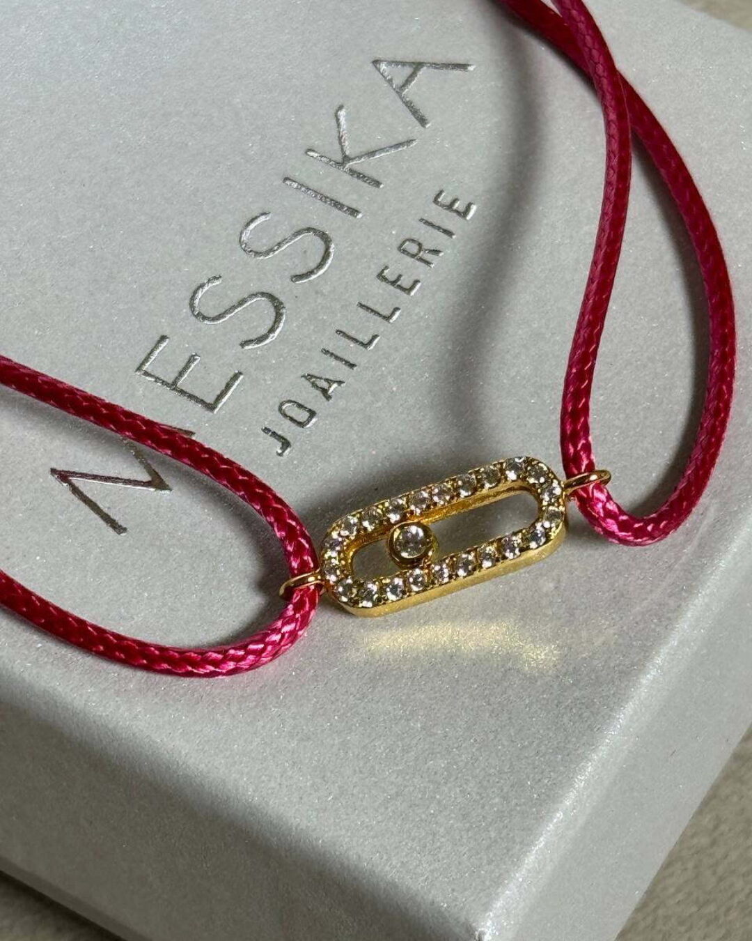 Браслет Messika Gold/Pink