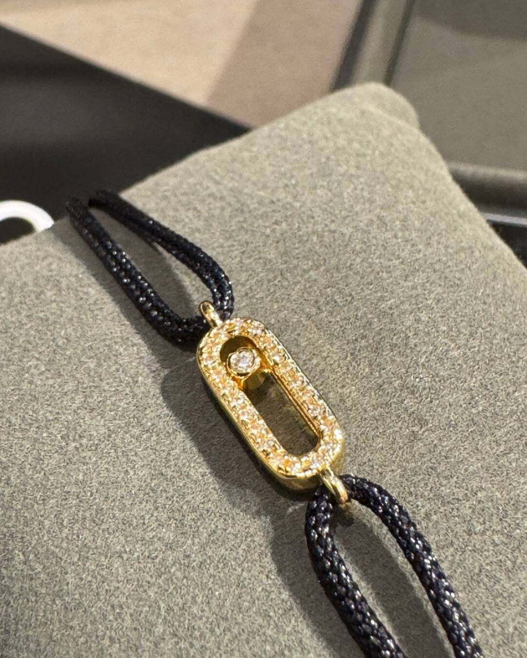 Браслет Messika Gold/Black