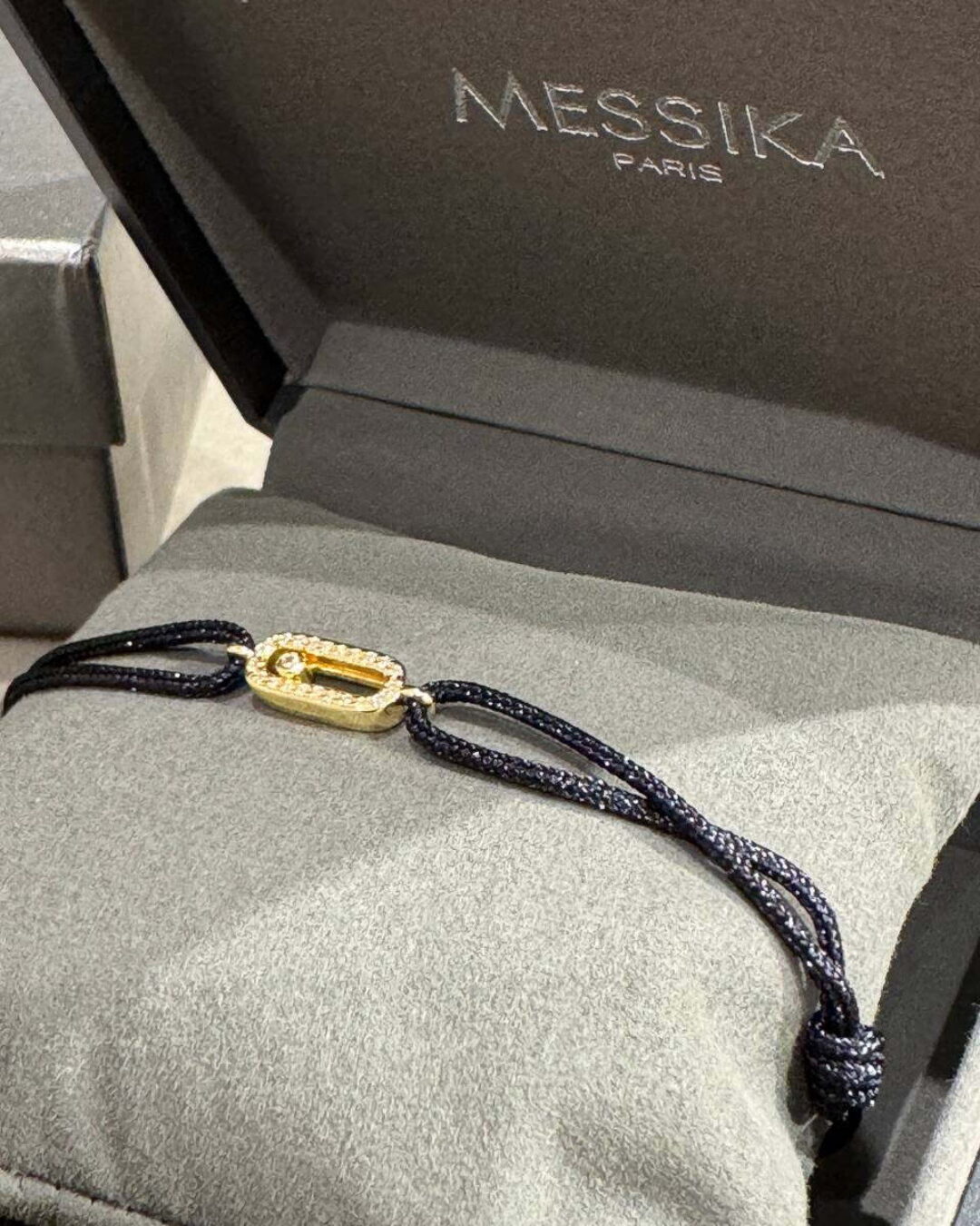 Браслет Messika Gold/Black