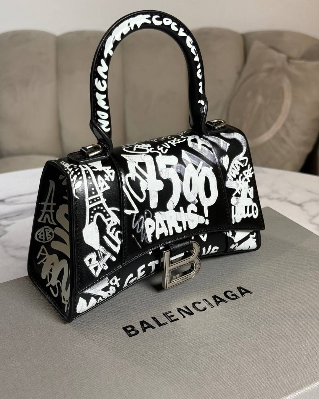 Сумка Balenciaga Hourglass XS (Premium) (S)