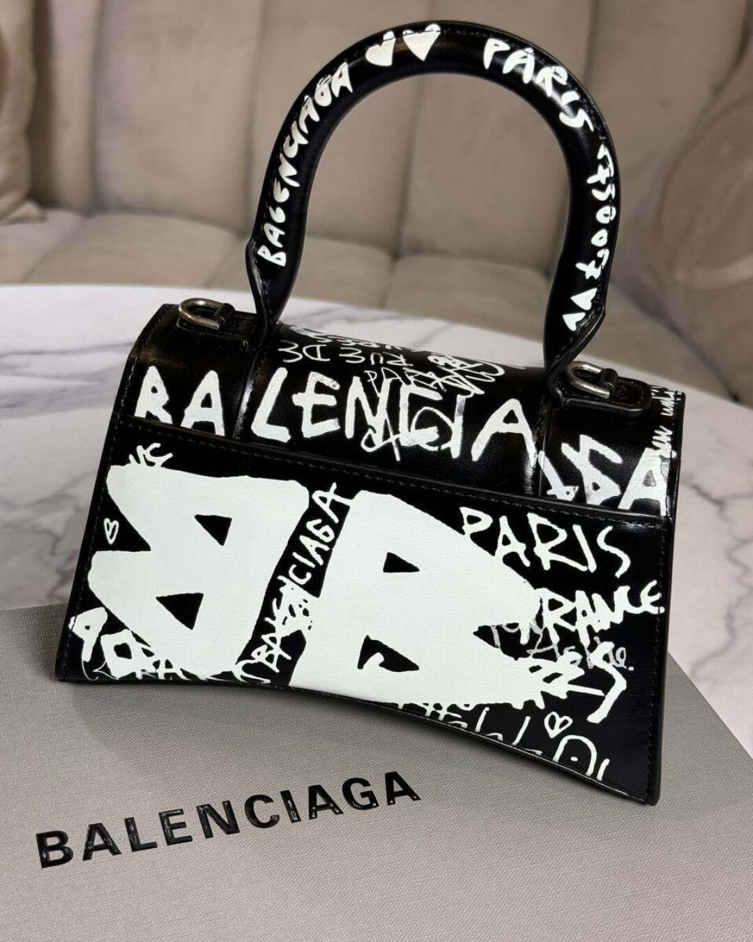 Сумка Balenciaga Hourglass XS (Premium) (S)