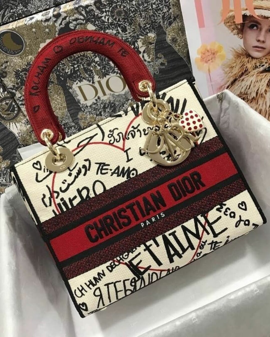Сумка Dior Lady D-Lite (Premium)