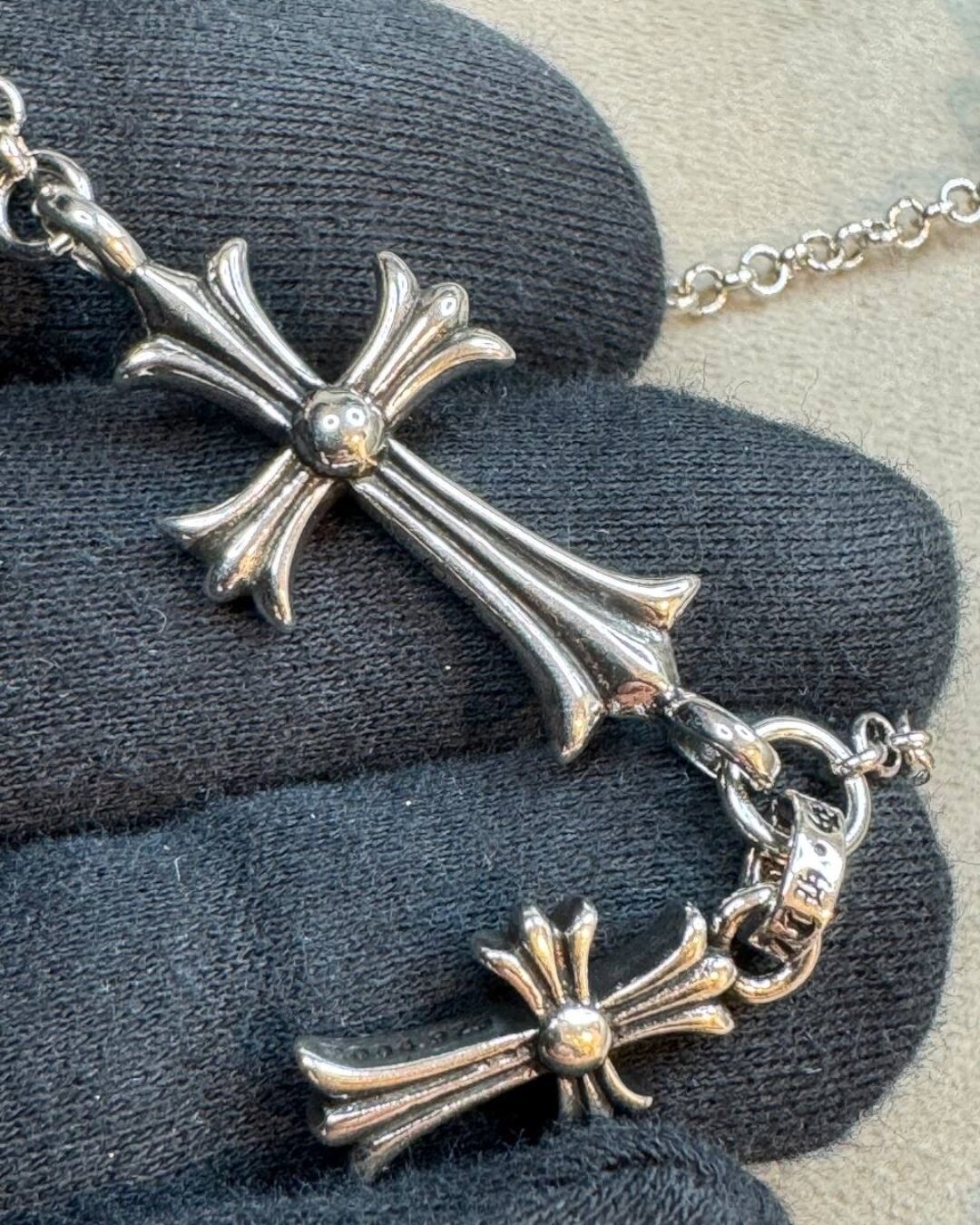 Колье Chrome Hearts