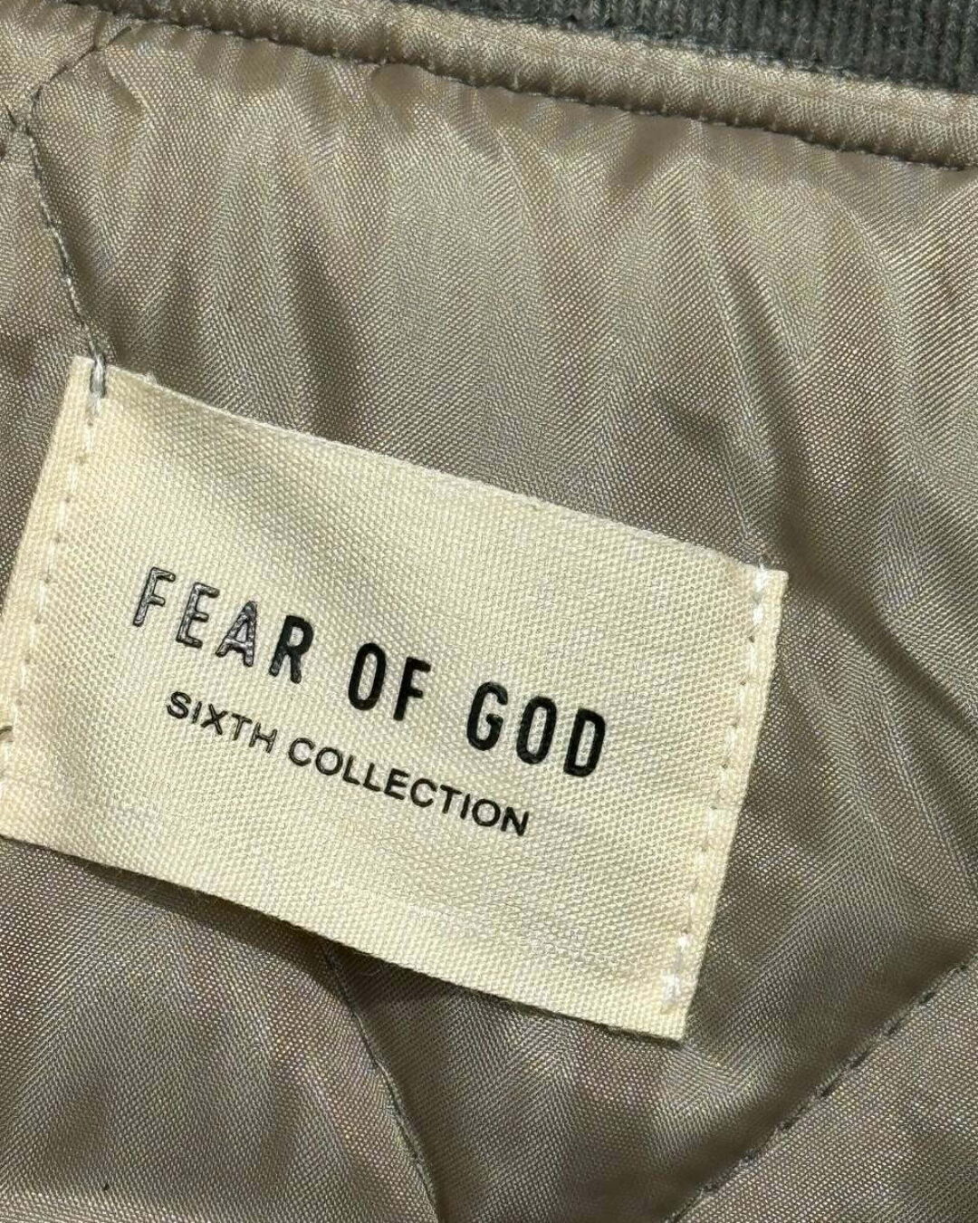 Бомбер Fear of God