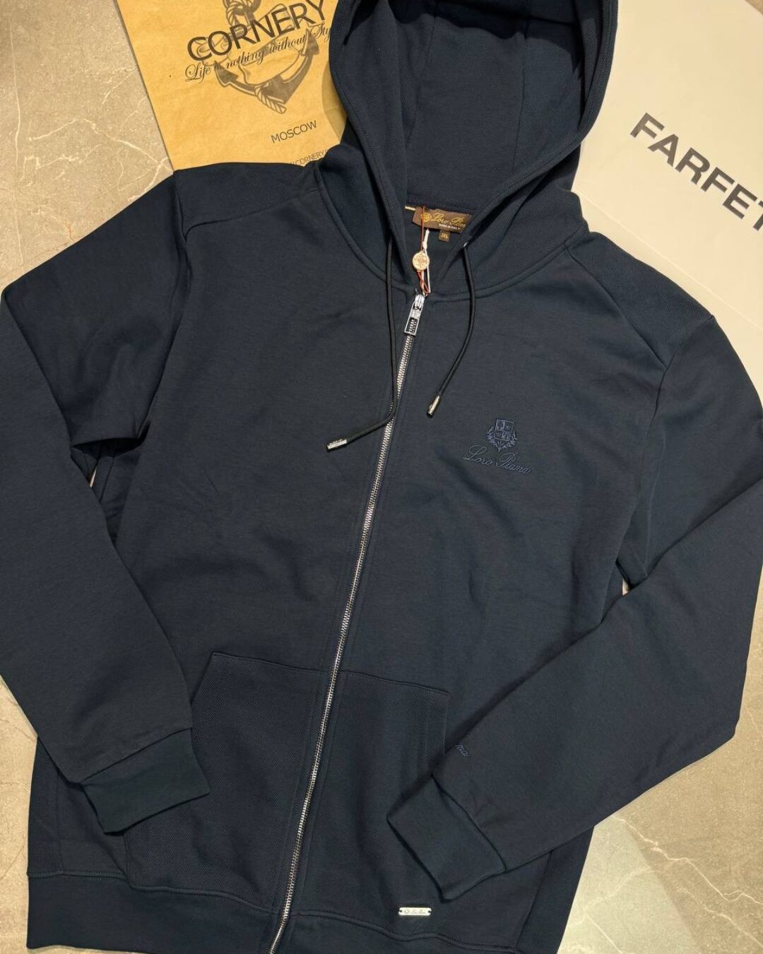 Zip-Худи Loro Piana