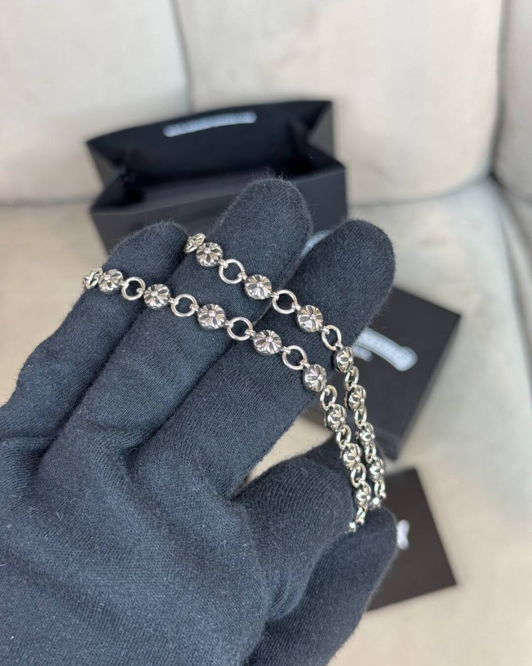 Колье Chrome Hearts