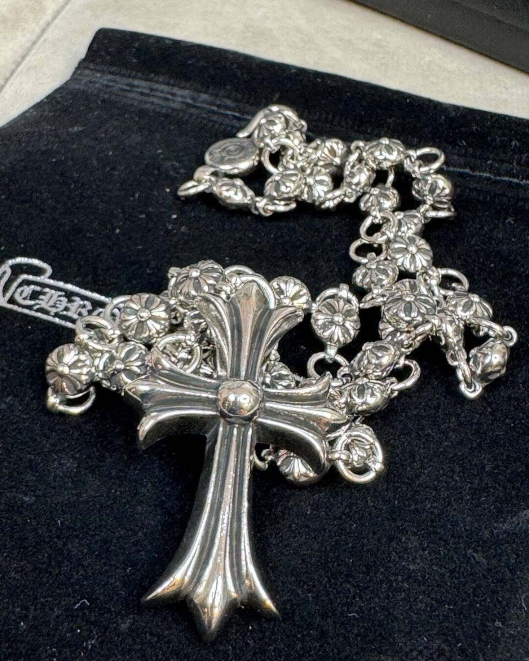 Колье Chrome Hearts