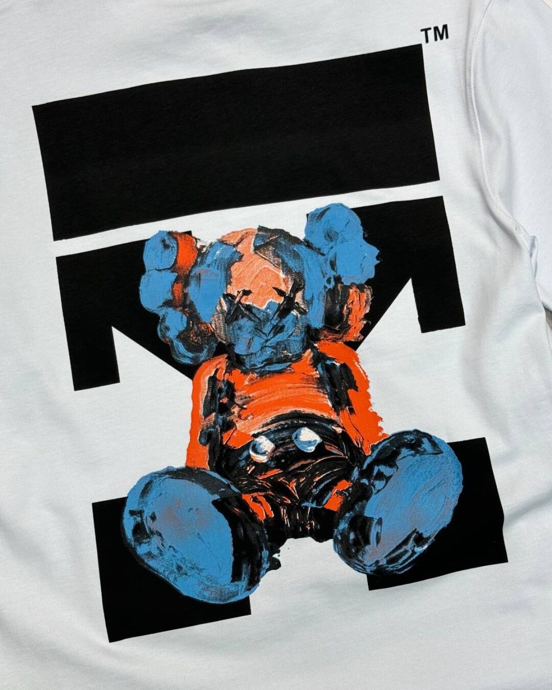 Футболка Off White x Kaws