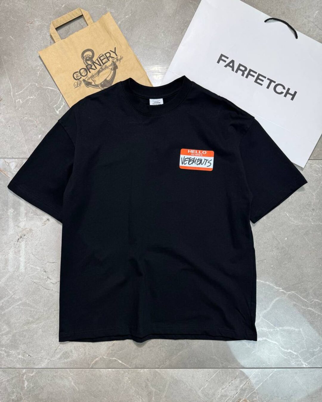 Футболка Vetements My Name Is — фото 2