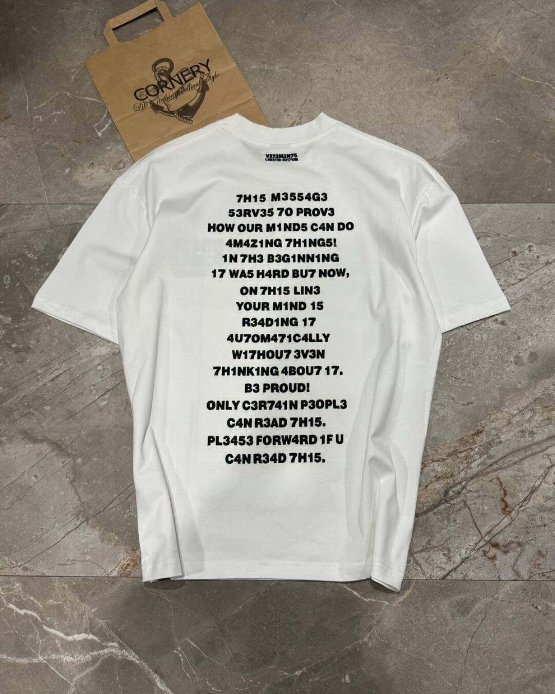 Футболка Vetements Br41n P0w3r — фото 2