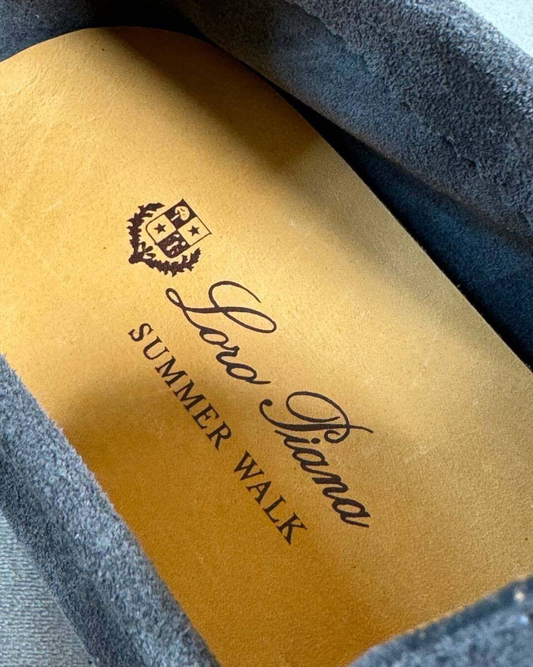 Лоферы Loro Piana Dark Grey