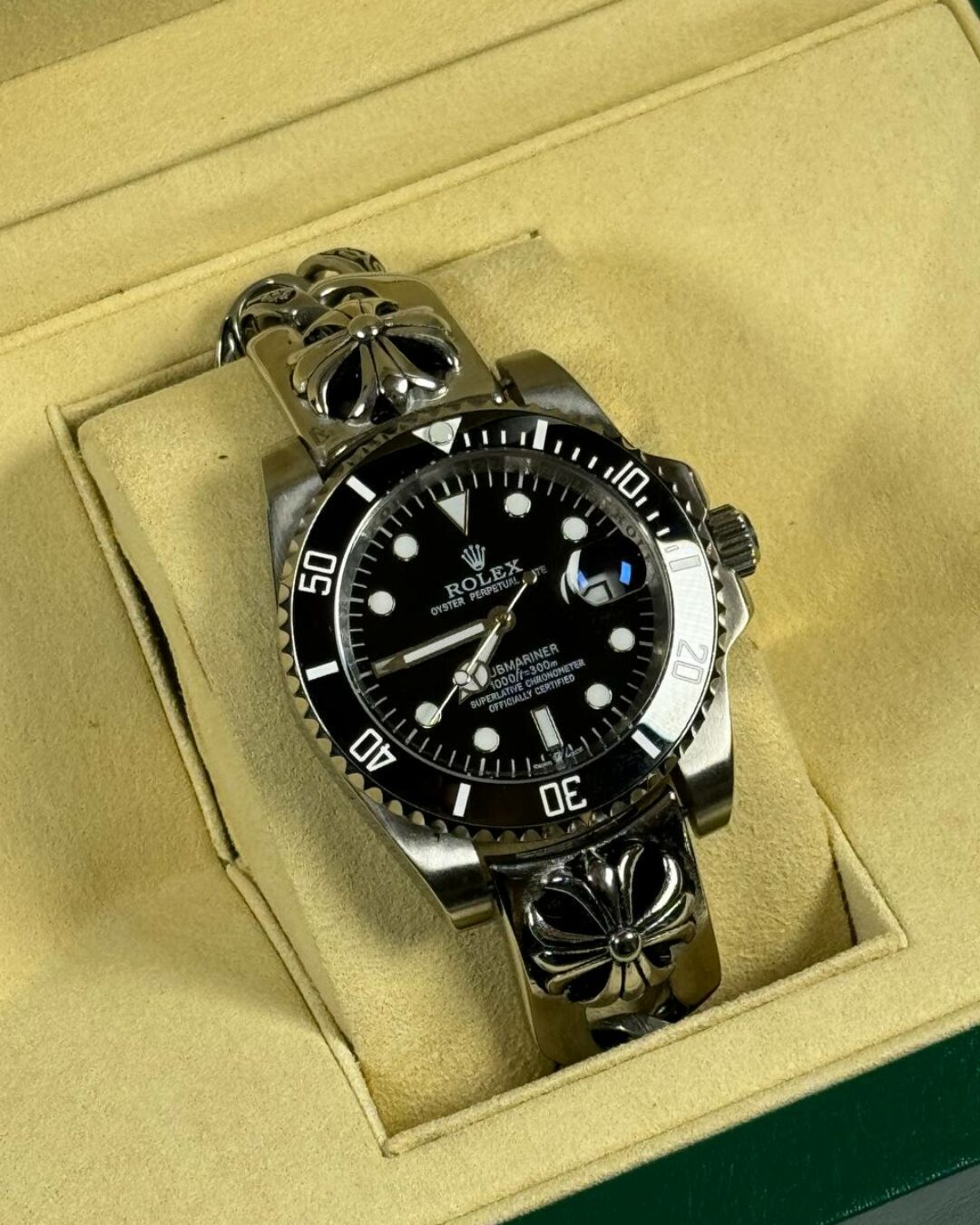 Часы Rolex x Chrome Hearts
