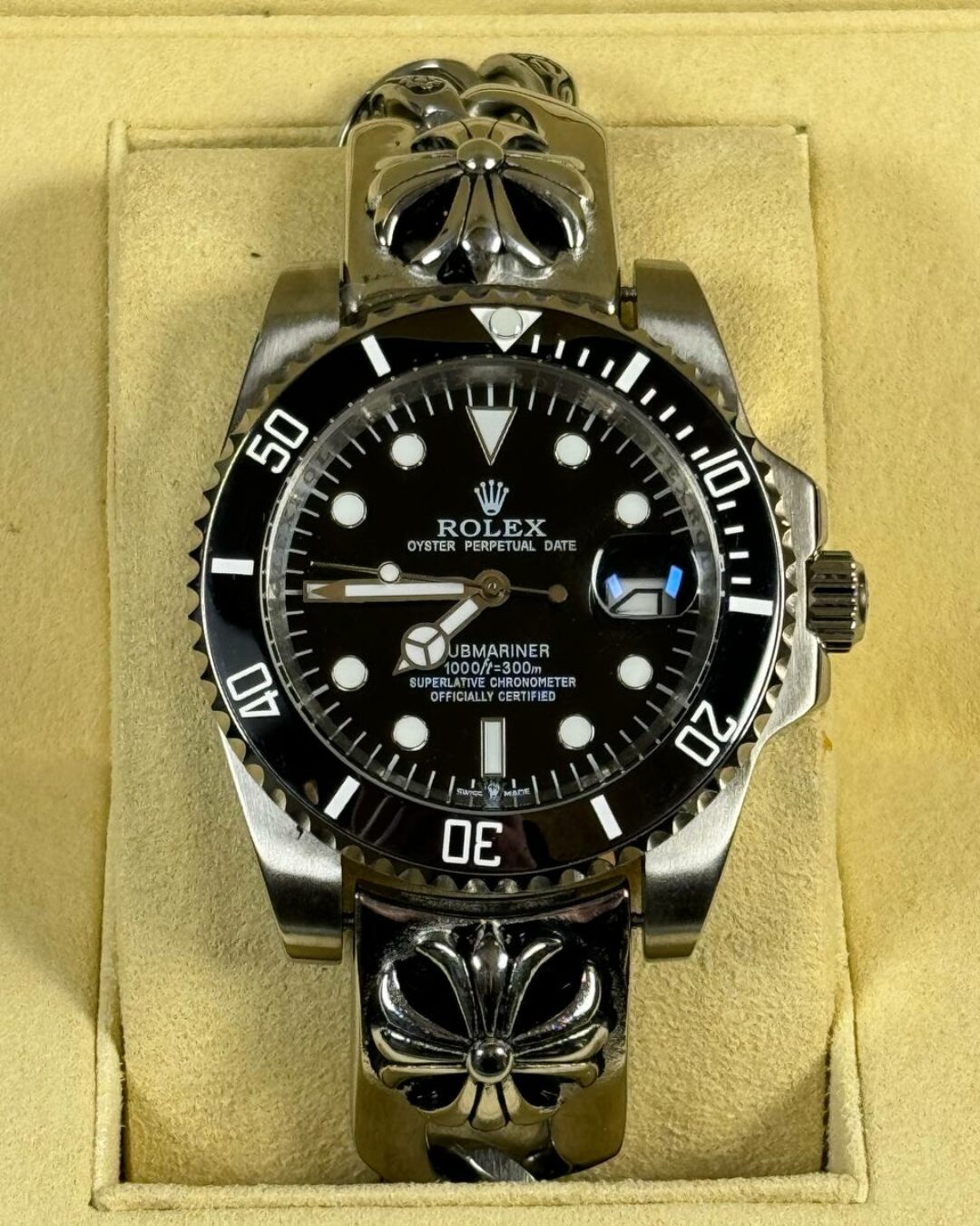 Часы Rolex x Chrome Hearts